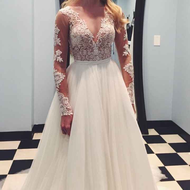 Any long sleeve wedding dresses?