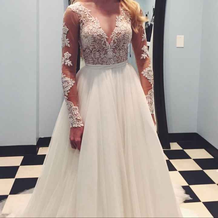 Let me see what you're wearing on your wedding day