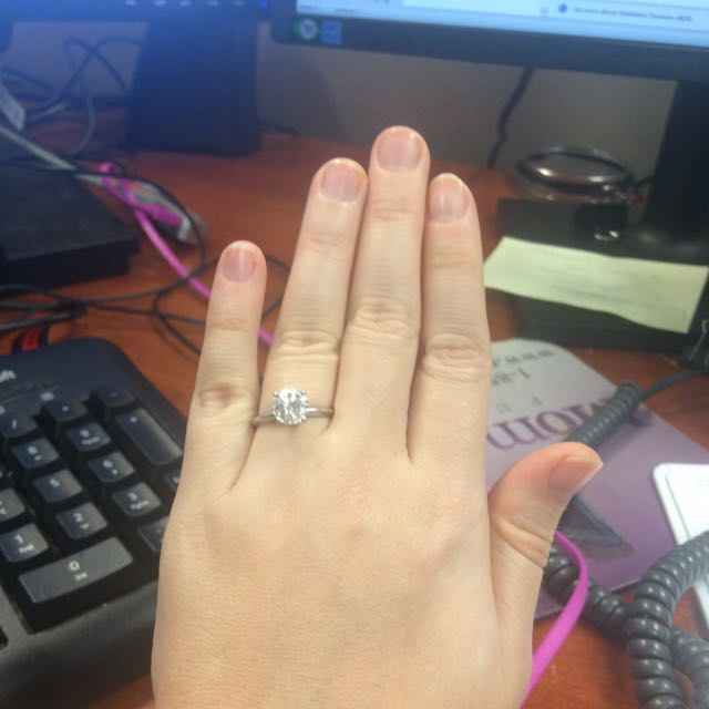 Show off your solitaire ring! 💎 - 1