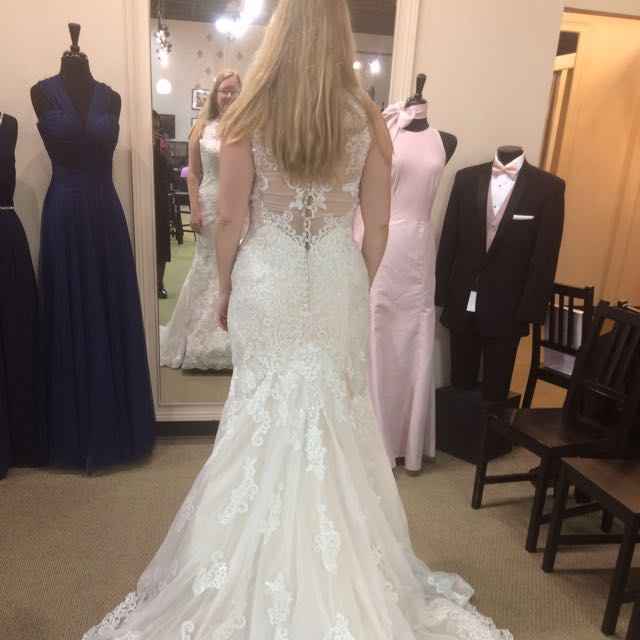 i picked up my dress! - 1