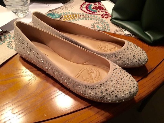 Would love to see everyone's bridal shoes?