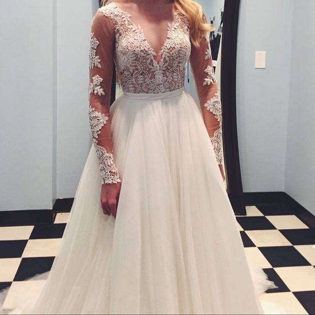 Let me see what you're wearing on your wedding day