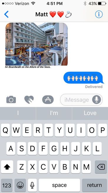 Share your sweet texts? - 1