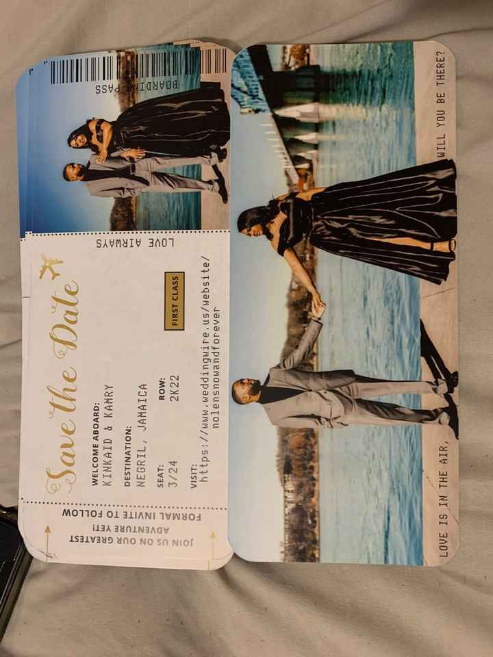 Let's See Your Save The Date/Change The Date Designs! 📸 - 1