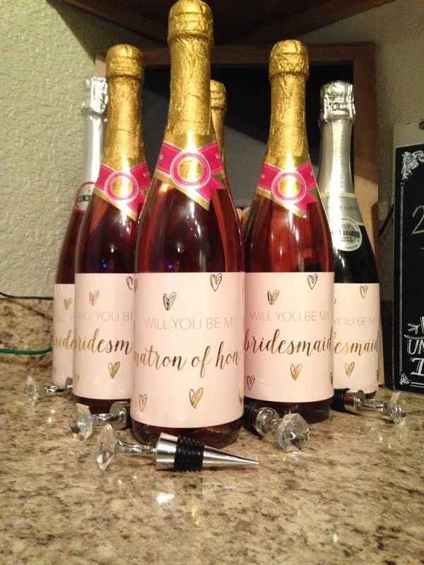 Bridesmaid/maid of honor proposal ideas and GO!