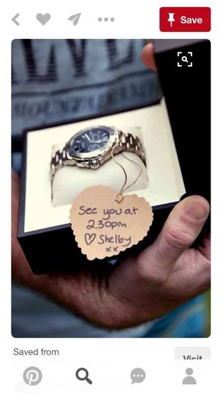 Groom gift