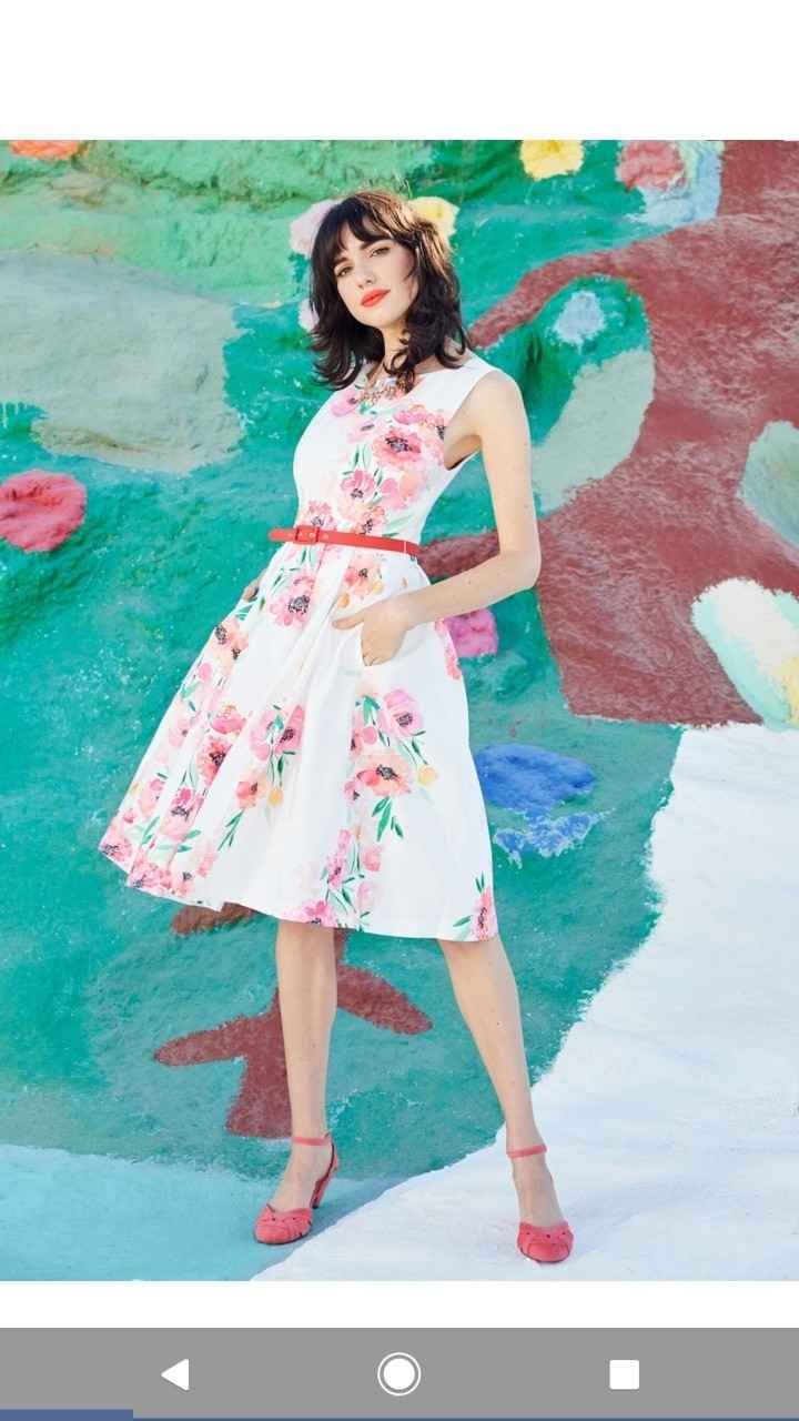 Got my bridal shower dress
