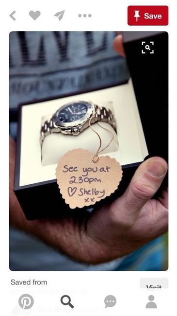 Groom gift