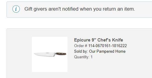 Amazon Glitch Notified Boss I Returned Gift