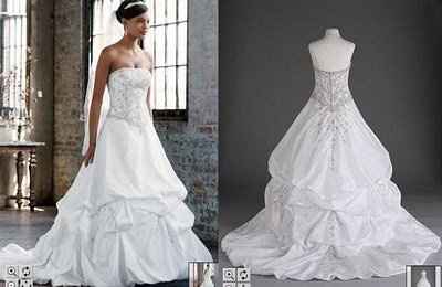 Calling all David's Bridal Brides... Let's see all the dresses and see who's dress twins! :D