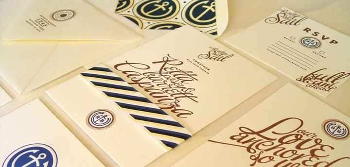 Nautical Theme Wedding Website