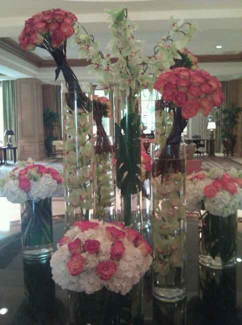 silk flowers
