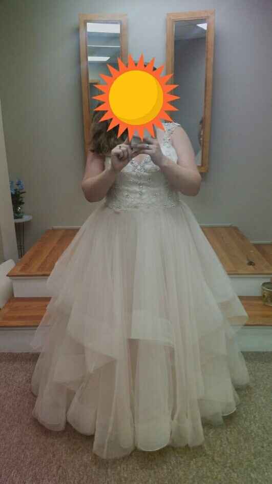 Let's see your wedding dresses.