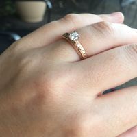 🗣 Rose Gold Rings - 1