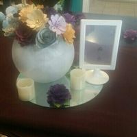 Center piece feedback! Paper flowers, just finished putting them together