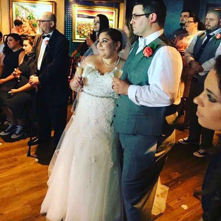 BAM from our cruise wedding!