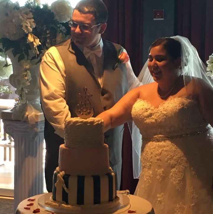 BAM from our cruise wedding!