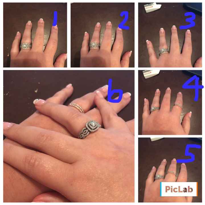 Opinions needed. How should I wear my rings?