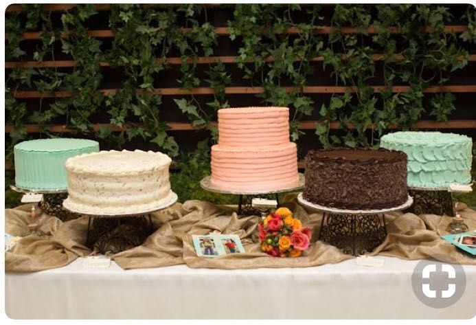 Deconstructed wedding cake with flavors? 4