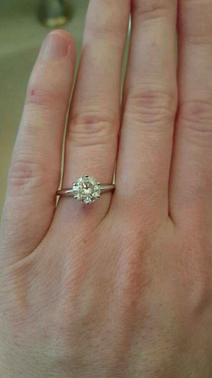 Promise ring as wedding ring