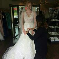I just wanted to say, I said yes to my dress!