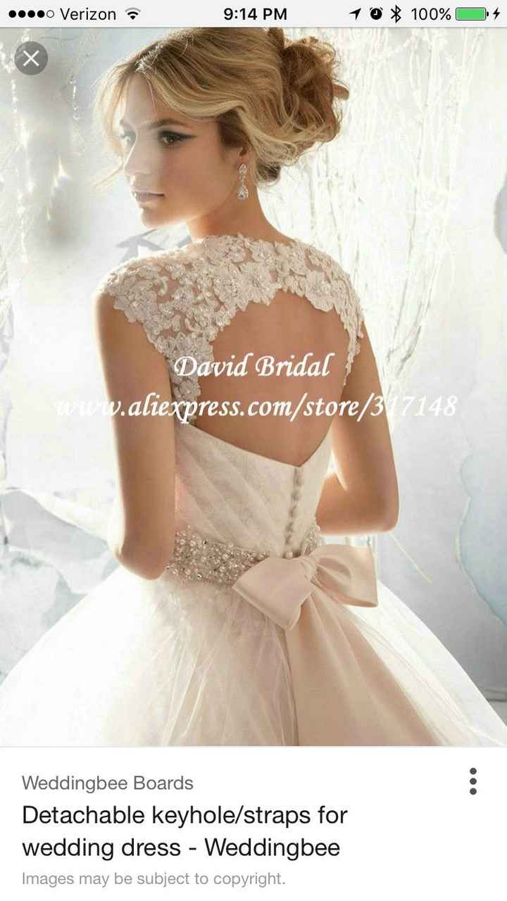 Adding straps or bolero or shrug?