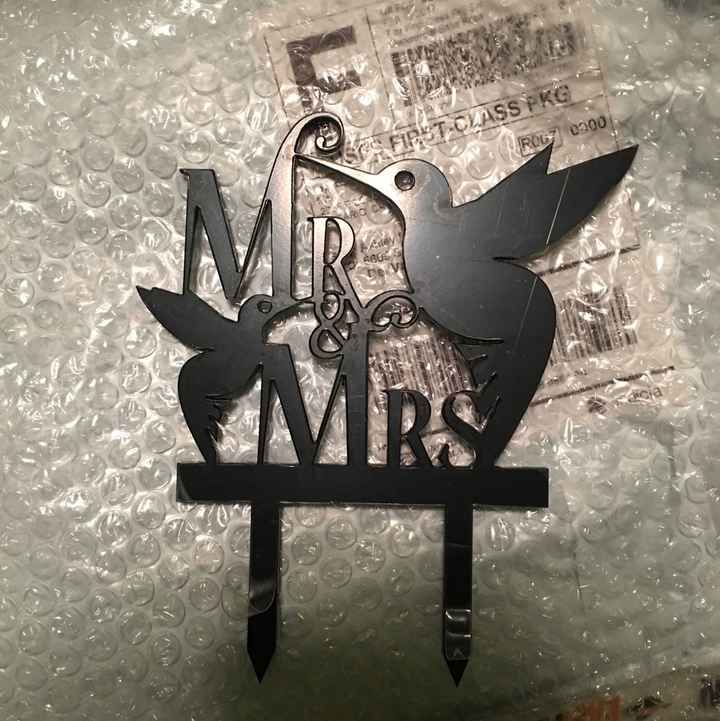 Show me your wedding cake toppers!