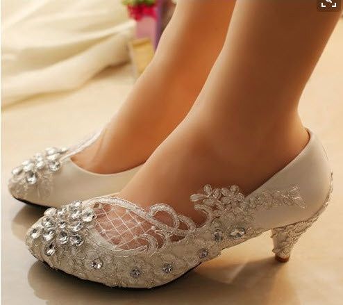 Would love to see everyone's bridal shoes?