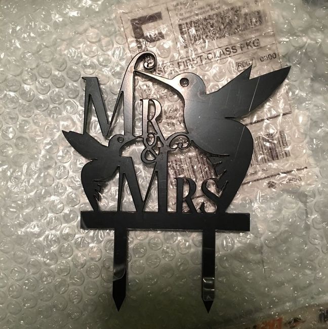 Show me your wedding cake toppers!