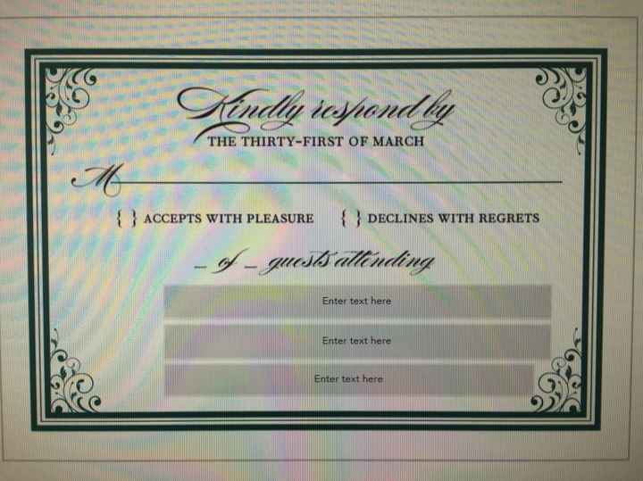 Help please (invite wording) and opinions