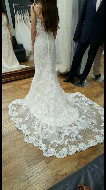 I said yes to the dress!