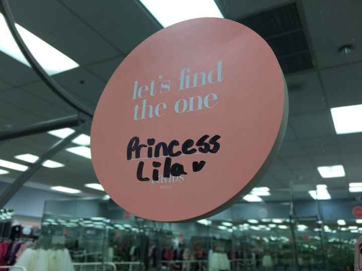 My flower girls said yes to the dress!