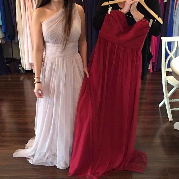 Show me your bridesmaid dresses!!
