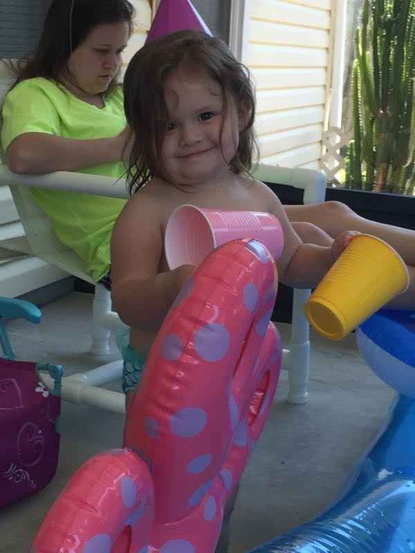 This girl is totally trying to upstage me at my own wedding