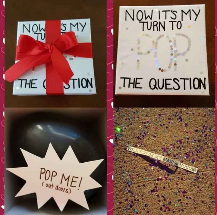 "Asking Bridesmaid" gift. Do I need to add anything?