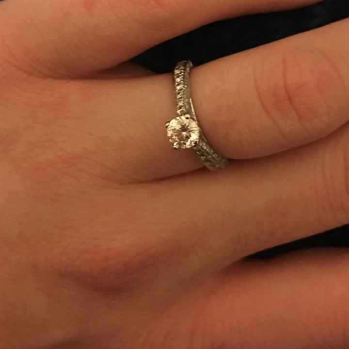 Let's see those beautiful rings lady's!