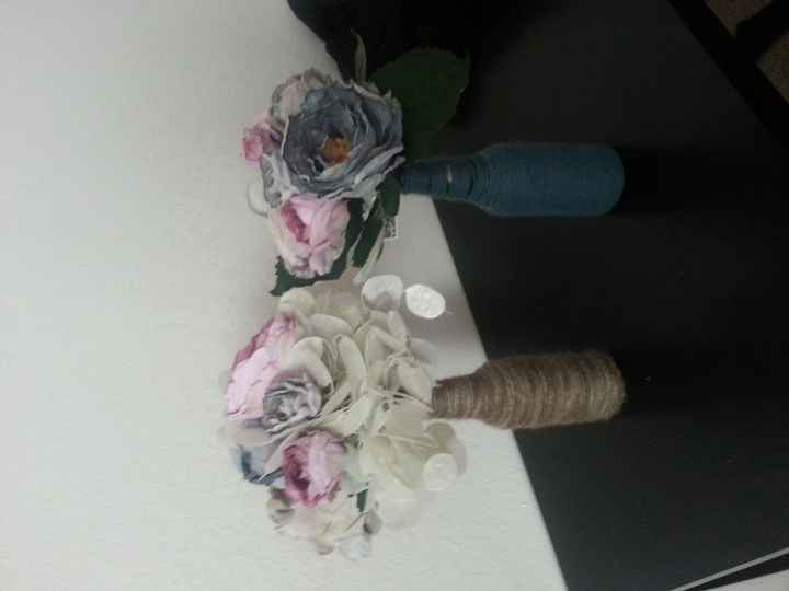 Self-arranged bouquets *PICS*