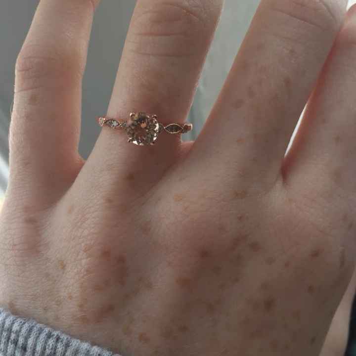 Did anyone pick their own engagement ring?? - 1