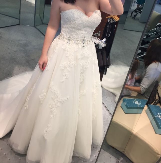 Show off your dress!!
