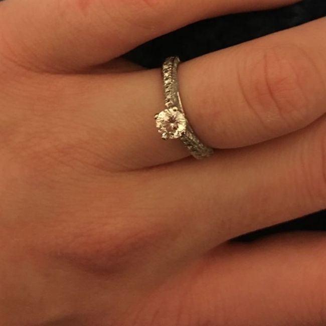 Let's see those beautiful rings lady's!