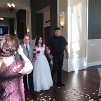 Who is walking you down the aisle?