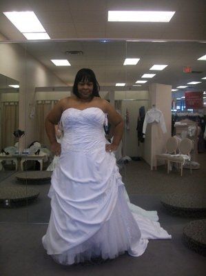 Sad dress shopping day!