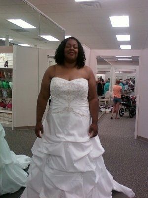 Sad dress shopping day!