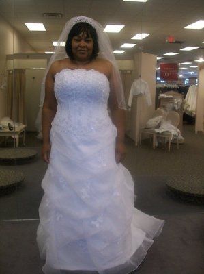 Sad dress shopping day!