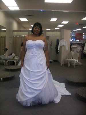 Dress shopping with a 150 days  left