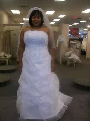 Sad dress shopping day!