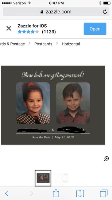  Let’s see those save the dates! - 1