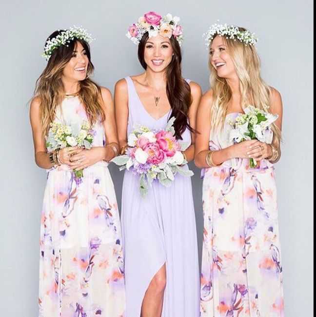 Bridesmaid dresses. - 1