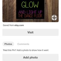 Glow stick presentation - 3