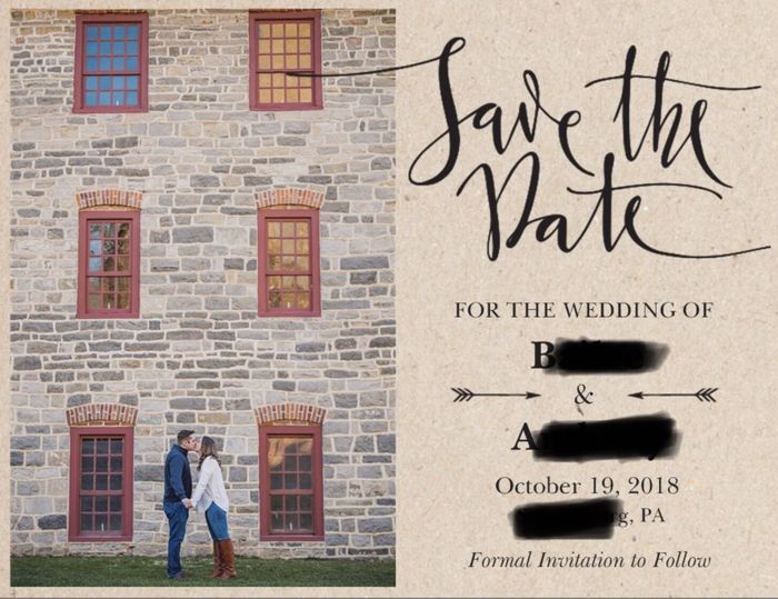 Invited/save the dates - 1